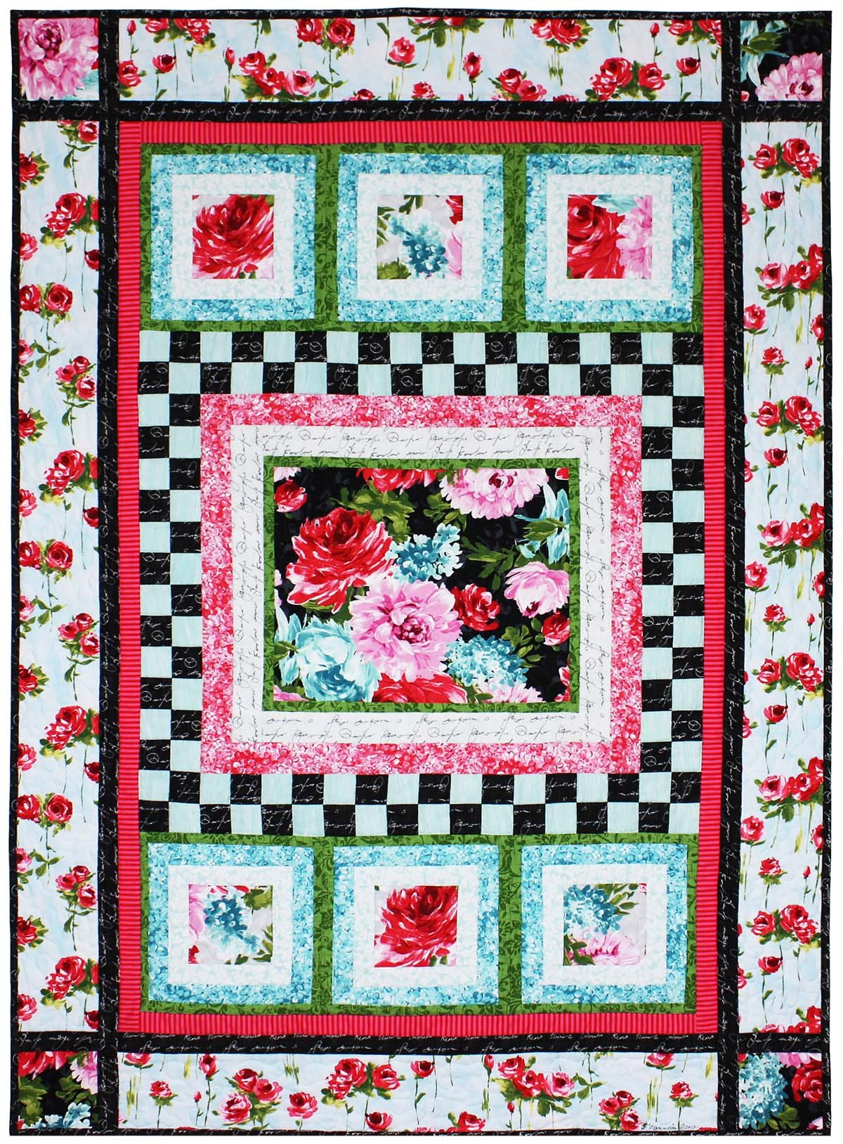 POETRY Quilt by Marinda Stewart /34