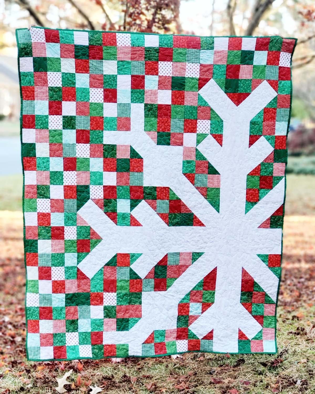 Snowflake Quilt by Lindsay Chieco