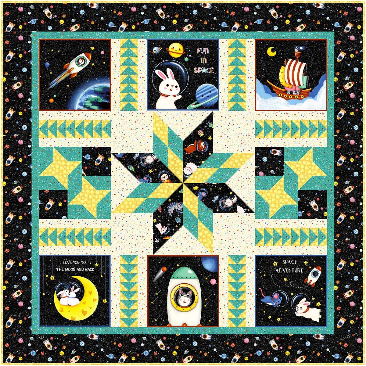 Space Odyssey Quilt