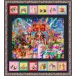 Circus Posters Quilt feat. A Night at the Circus By Natalie Crabtree - Free Pattern Available in October, 2024