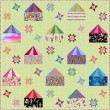 Circus Tents Quilt feat. A Night at the Circus By Natalie Crabtree  - Free Pattern Available in October, 2024