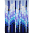 Blue Raindot Bargello  by Marinda Stewart