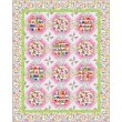 Bookworm blush quilt fear. books are magic by Project House 360 - free pattern available October, 2025