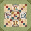 Born to Sew Quilt  by Jackie Patton /24"x24"