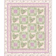 Budding Rose Patch Quilt feat. Budding Roses by Ladeebug Design