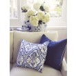 Blue and White Pillows