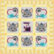 Here Kitty Kitty feat. cotton couture by Project House 360 - free pattern available 