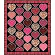 For the Love of Cherries Quilt feat. Cherry Pop by Natalie Crabtree - free pattern available November 2026