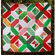 Scrappy Christmas quilt  by On Williams Street 