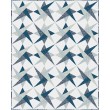 Spinners Quilt feat. Cottagecore Blue by Christine Stainbrook