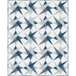 Spinners Quilt feat. Cottagecore Blue by Christine Stainbrook   - Free Pattern Available in September, 2024