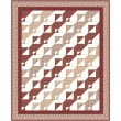 Unhinged Quilt feat. Cottagecore Terracotta by Carolyns in Stitches