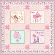 Yahoo Quilt (Pink) feat. Cowboy & Cowgirl Cuddles by Project House 360- free pattern available March 2027