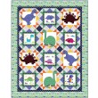 dino World Quilt by heidi pridemore / 67"x85"