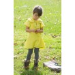 Eyelet Kids Dress - Citron