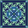 Dream Trails Quilt feat. Fairy Frost by  by Joy Heimark