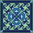 Dream Trails Quilt feat. Fairy Frost by  by Joy Heimark