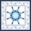 Snowflake Quilt feat. Fairy Frost by Project House 360 - Free Pattern Available in June, 2024