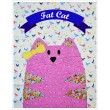 Fat Cat Quilt  by Shiny Happy World /42"x42"