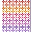 Monkey Bars Fresco warm Quilt by Natalie Crabtree /67.5"x75"