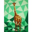 Jungle Abstractions: The Giraffe by Violet Craft - 44x60"
