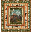Dinoland Quilt feat. Jurassic Wilds by Natalie Crabtree- free pattern available March 2027