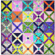 King's Cross Quilt by Tara Faughnan / 60x60" 