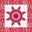 Be Mine Quilt feat. Kiss Me Quick! by Project House 360 - free pattern available October 2026