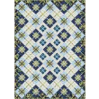 CRISS CROSSROADS BY EVERYDAY STITCHES QUILT FEAT. MEDITERRANEAN RIVIERA 