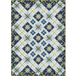 CRISS CROSSROADS BY EVERYDAY STITCHES QUILT FEAT. MEDITERRANEAN RIVIERA 