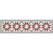 Over Under Again Table Runner - most wonderful time of the year quilt by Swirly Girls Design 16"x64"