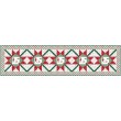 Over Under Again Table Runner - most wonderful time of the year quilt by Swirly Girls Design 16"x64"