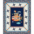 Sea World - Nautilus Quilt by project House 360 45"x55" 