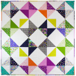 Ohio Star Burst designed by Modern Tradition Quilts / 84x84"