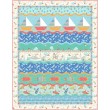 On the Waves Quilt by Marsha Evans Moore 50"x68"