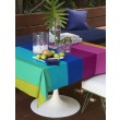 Rainbow Batik Table Cover
