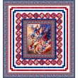 Semper Fidelis Quilt feat. Red, White & Beautiful by Project House 360 - free pattern available February 2027