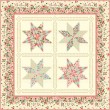 Fit For a Princess Quilt feat. Rose Estate Elegance by Natalie Crabtree- free pattern available March 2027