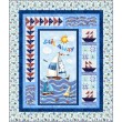 Maritime Quilt feat Sail Away by Project House 360 - free pattern available December, 2025