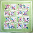 Skylight Quilt by Sandra Clemons / 58x58"