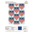 Star Spangled Shield feat. Aviation Adventure by Sew Much More Kitting Guide 