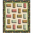 Slim Shady taste of the season Quilt by Purple Moose Designs /51"x61"