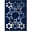 Honeycomb Blue Flowers Quilt by Ladeebug Designs feat. True Blue