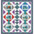 Blossoming Beauties Quilt feat. Valley Blossoms by Blue Bear Quilts