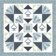 Vines & Violets Quilt by natalie Crabtree / 59"x59"