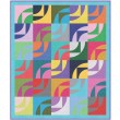 Waves of Color Quilt by heidi Pridemore /54"x64"
