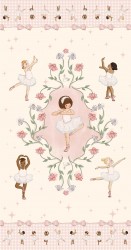 SWAN LAKE PANEL -24" REPEAT