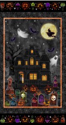 BOO TOWN PANEL -24" REPEAT