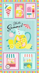 HELLO SUMMER PANEL -24" REPEAT