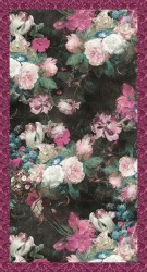FLORAL MURAL PANEL - 24" REPEAT